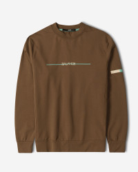 خرید و قیمت تیشرت آستین بلند یقه گرد قهوه ای روشن 24428157