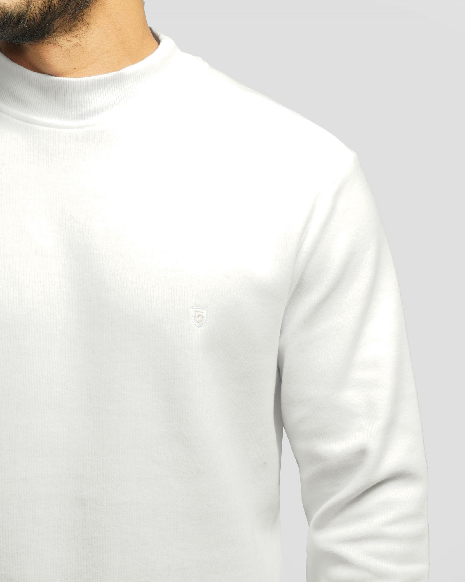 پلیور مردانه سفید 24456161