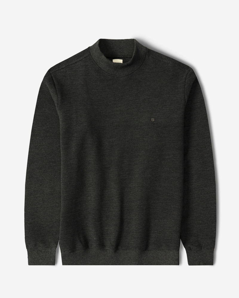 پلیور مردانه ذغالی 24456161