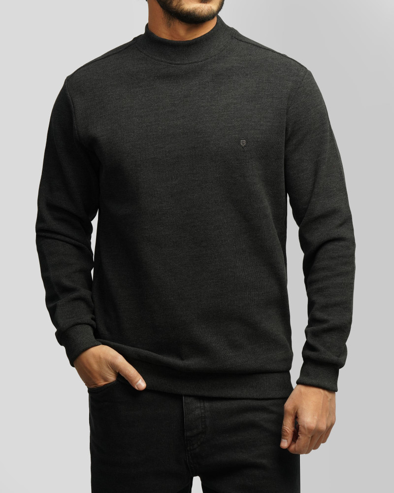 پلیور مردانه ذغالی 24456161