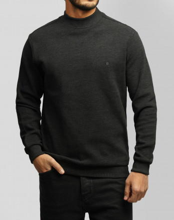 پلیور مردانه ذغالی 24456161