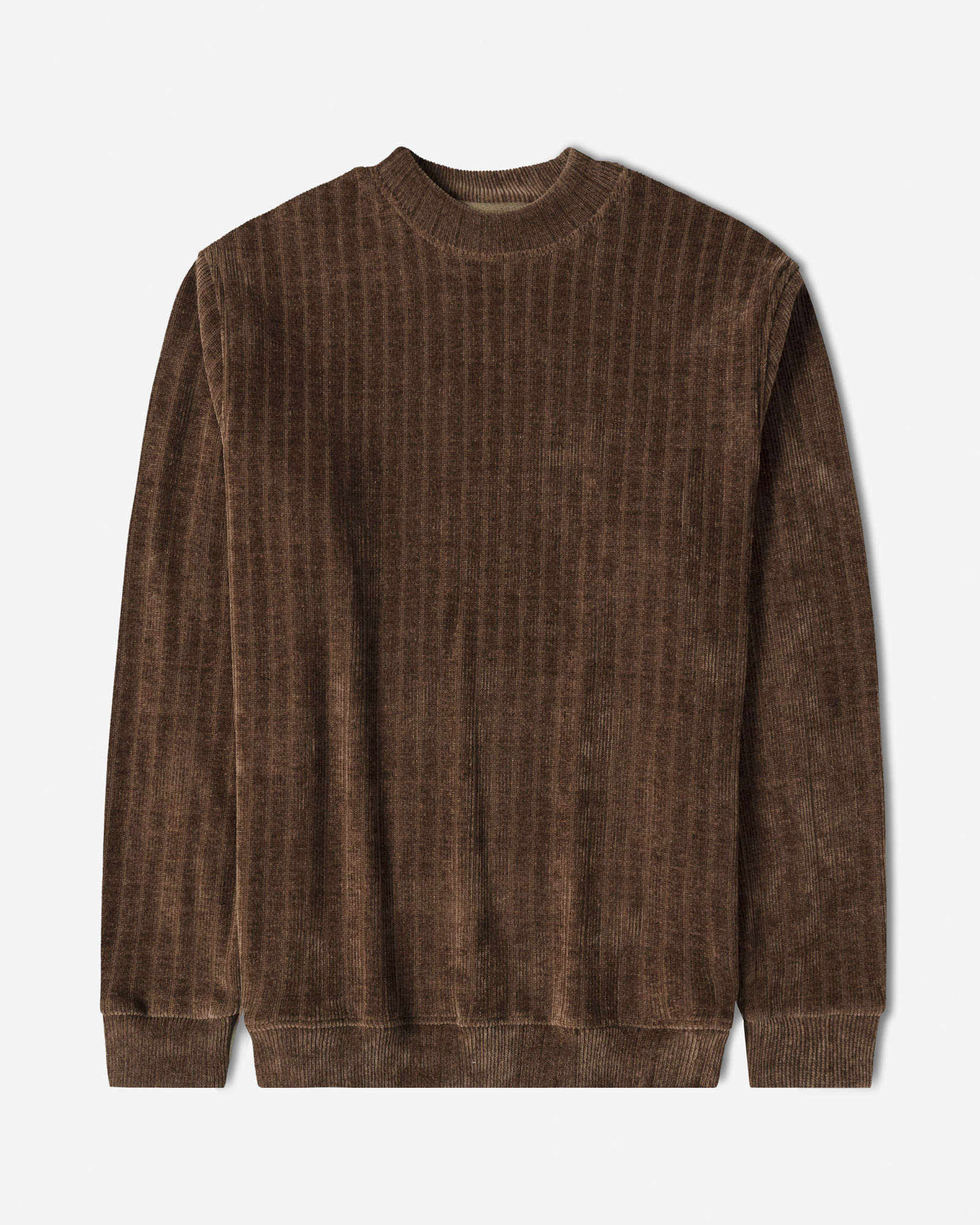 خرید و قیمت پلیور یقه گرد مردانه قهوه ای 24458149