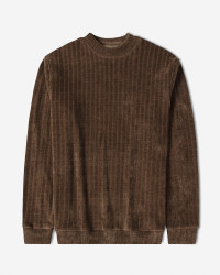 خرید و قیمت پلیور یقه گرد مردانه قهوه ای 24458149