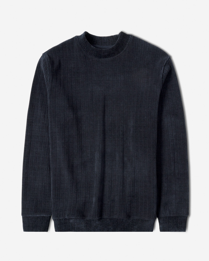 خرید و قیمت پلیور یقه گرد مردانه سرمه ای 24458149