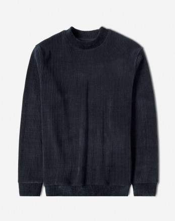 خرید و قیمت پلیور یقه گرد مردانه سرمه ای 24458149