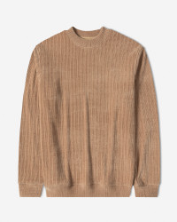 خرید و قیمت پلیور یقه گرد مردانه کرم 24458149