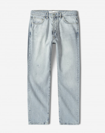 خرید و قیمت شلوار جین استریت فیت (Straight fit) زاپ دار مردانه آبی روشن 24424872