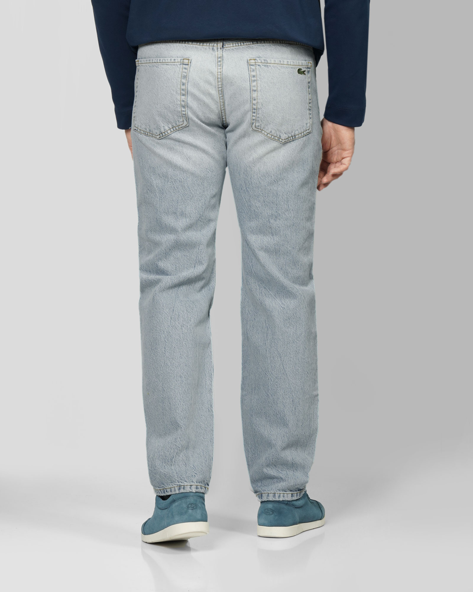 خرید و قیمت شلوار جین استریت فیت (Straight fit) زاپ دار مردانه آبی روشن 24424872