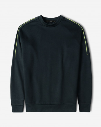 خرید و قیمت تیشرت آستین بلند یقه گرد مردانه سرمه ای 24428155