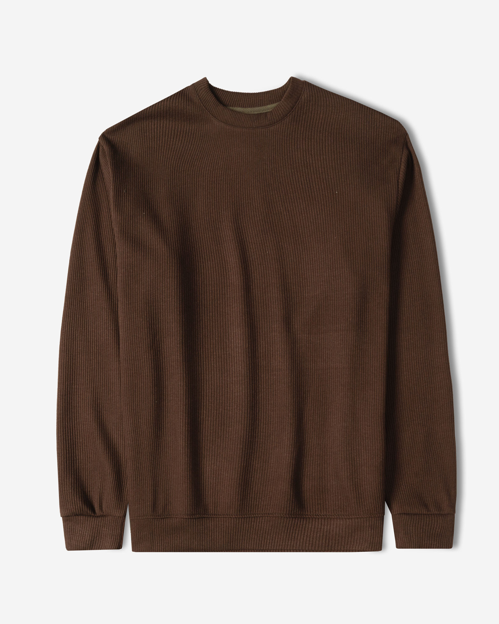 خرید و قیمت پلیور یقه گرد مردانه قهوه ای 24458145