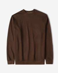 خرید و قیمت پلیور یقه گرد مردانه قهوه ای 24458145