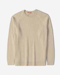 خرید و قیمت پلیور یقه گرد مردانه کرم 84458157