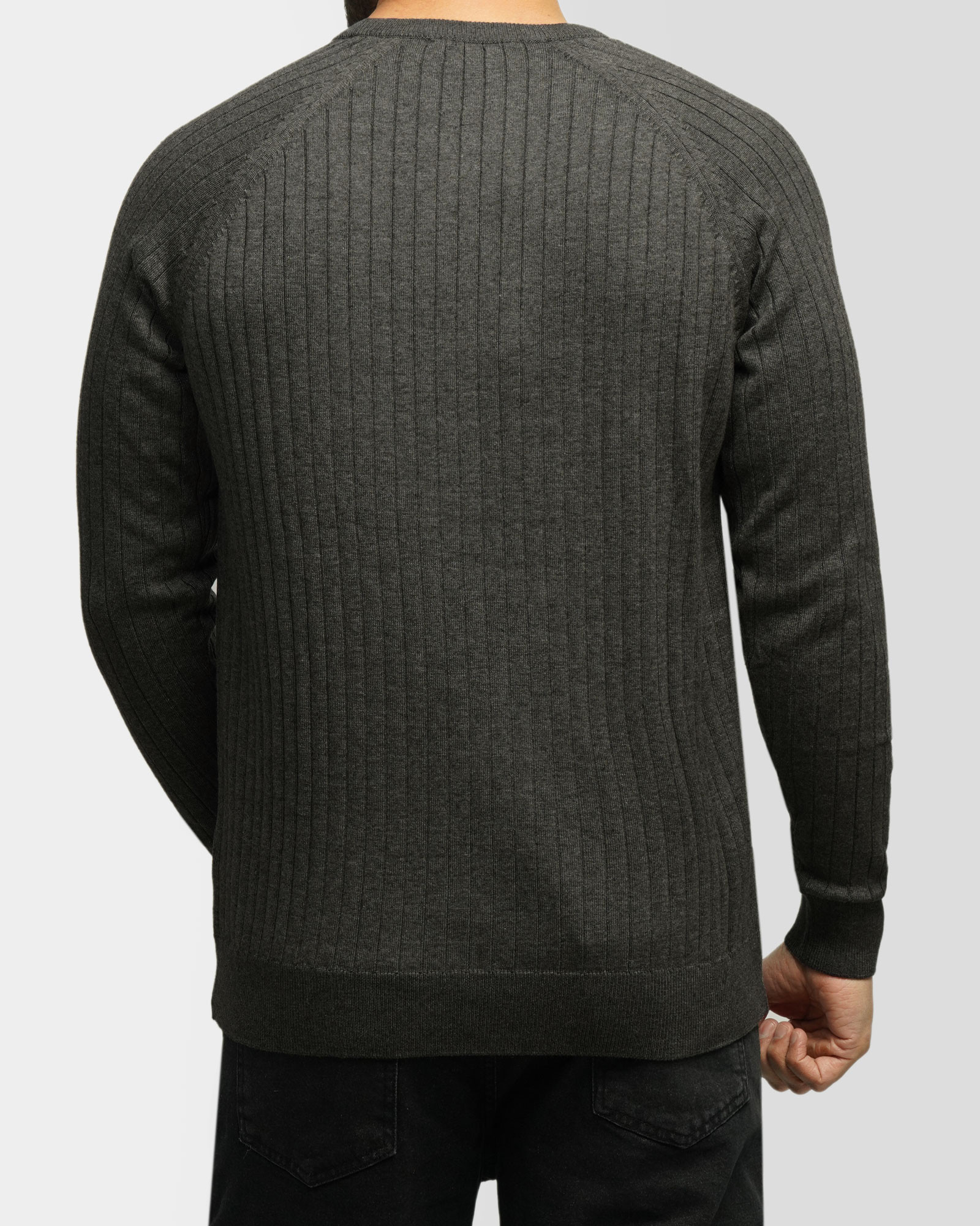 خرید و قیمت پلیور یقه گرد مردانه کرم 84458157