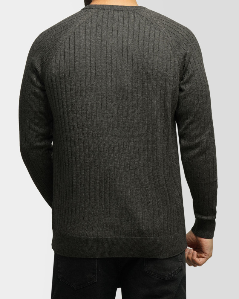 خرید و قیمت پلیور یقه گرد مردانه کرم 84458157