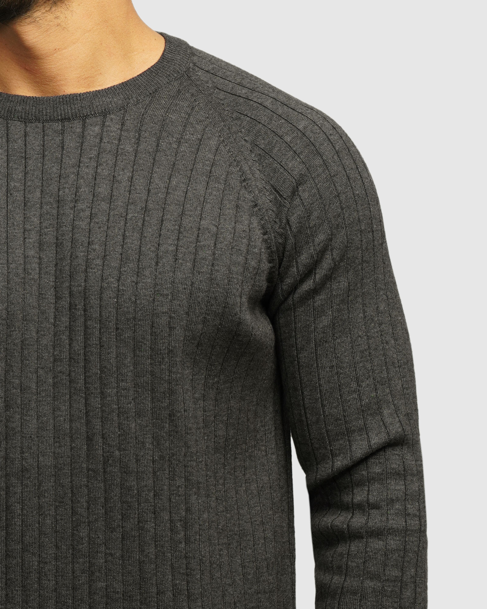 خرید و قیمت پلیور یقه گرد مردانه کرم 84458157