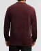خرید و قیمت پلیور یقه گرد مردانه زرشکی 24458150