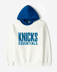 هودی کلاه دار طرح دار سفید 24371259