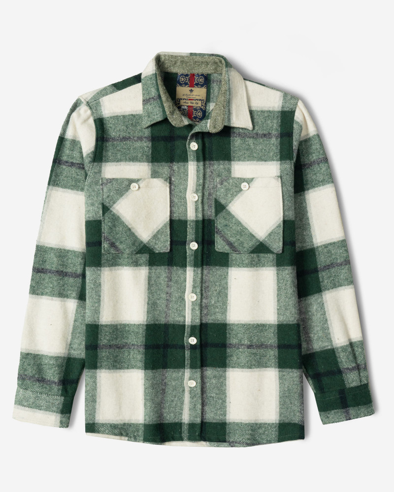 پیراهن ضخیم مردانه سبز 24452317