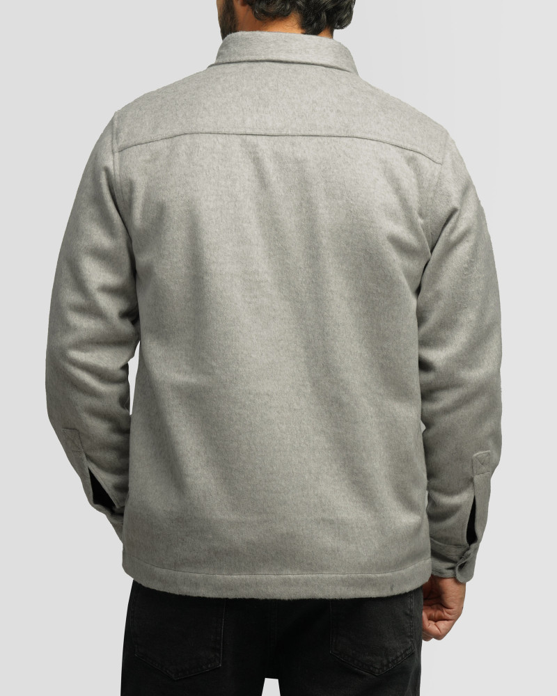 خرید و قیمت پیراهن ضخیم مردانه طوسی 24452338