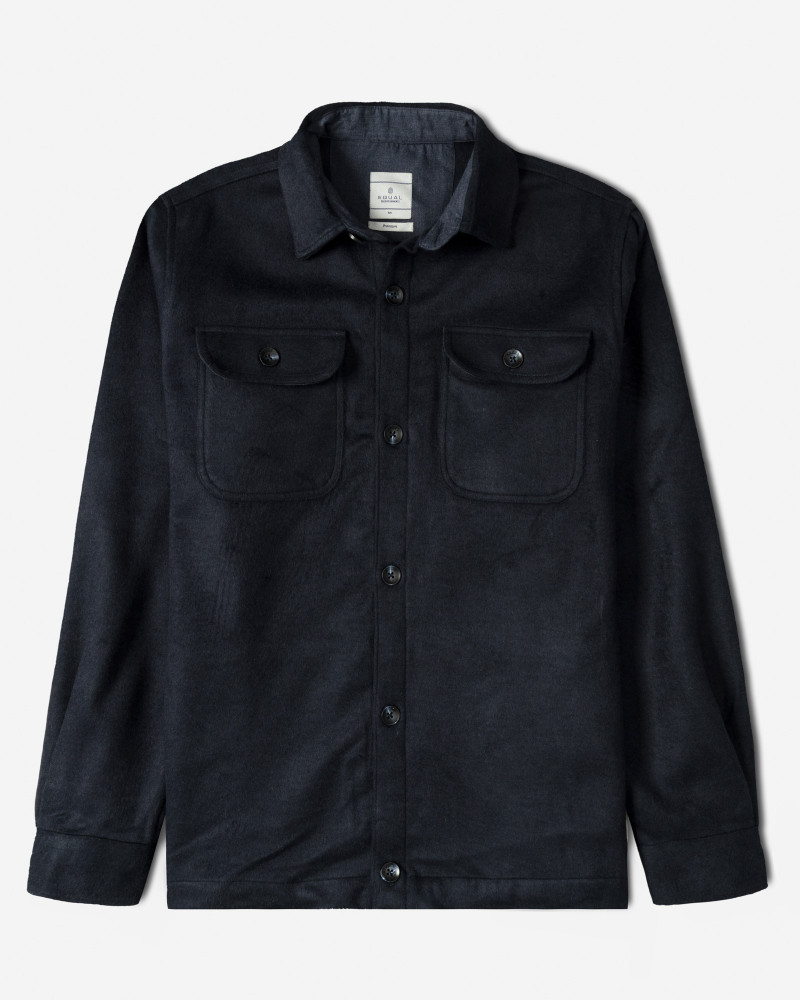 خرید و قیمت پیراهن ضخیم مردانه سرمه ای 24452338