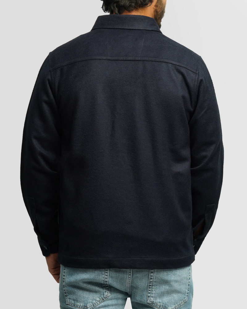 خرید و قیمت پیراهن ضخیم مردانه سرمه ای 24452338