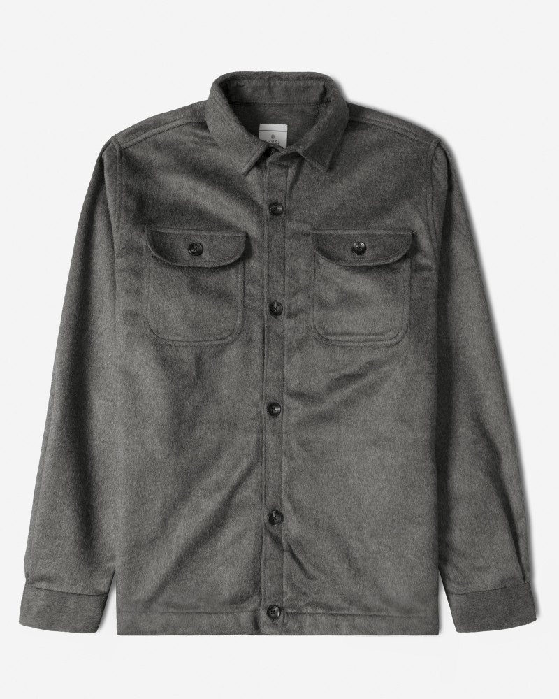 خرید و قیمت پیراهن ضخیم مردانه خاکستری 24452338