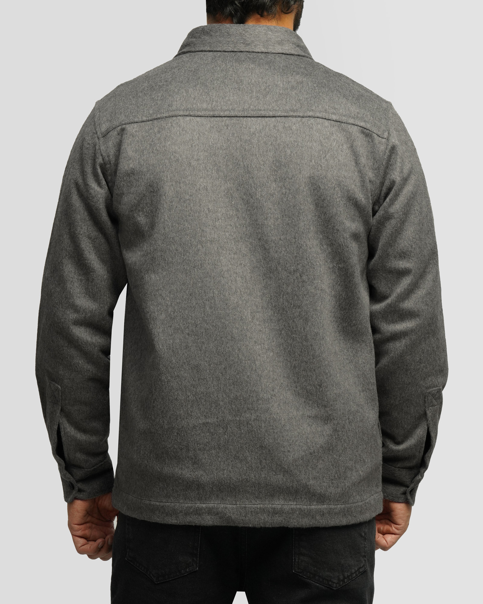 خرید و قیمت پیراهن ضخیم مردانه خاکستری 24452338