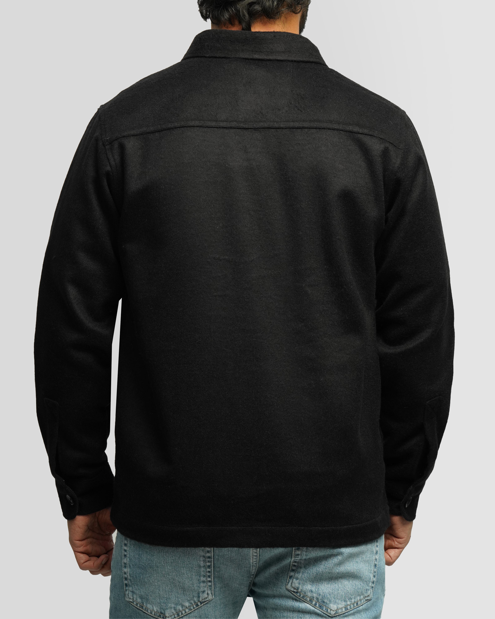 خرید و قیمت پیراهن ضخیم مردانه مشکی 24452338