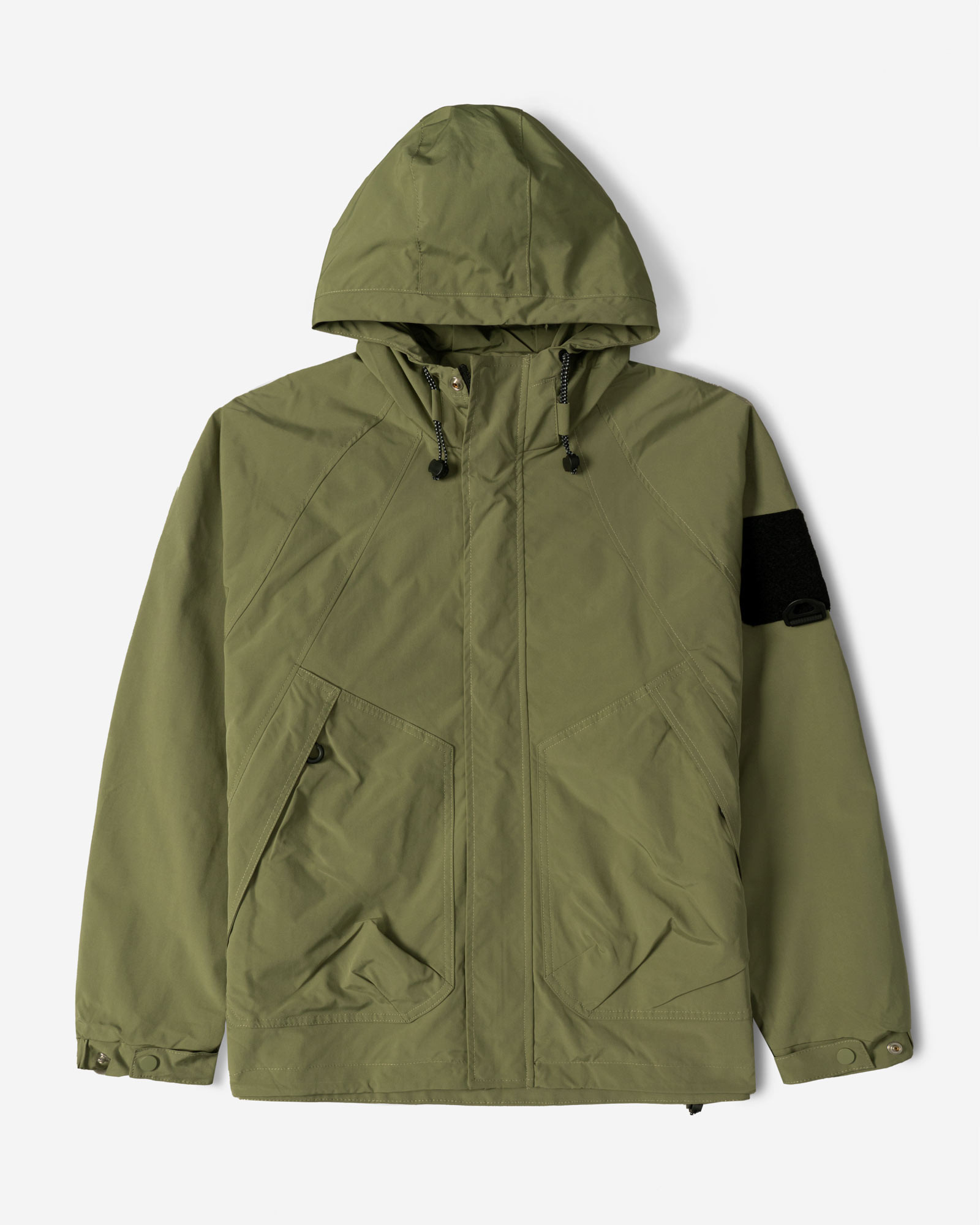 سویشرت شمعی کلاه دار مردانه سبز 24449184