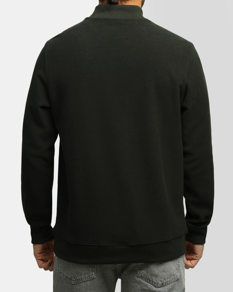 خرید و قیمت پلیور یقه 5 سانت ساده مردانه سبز 24450110