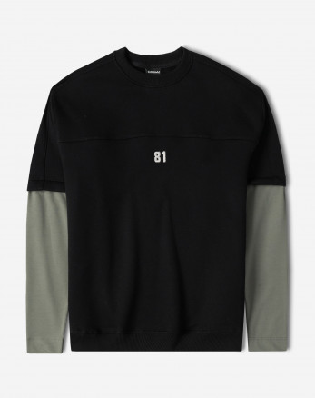 خرید و قیمت پلیور دورس یقه گرد مردانه مشکی 24457294