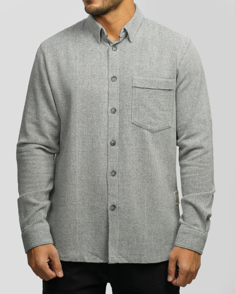 پیراهن مردانه طوسی 24452328