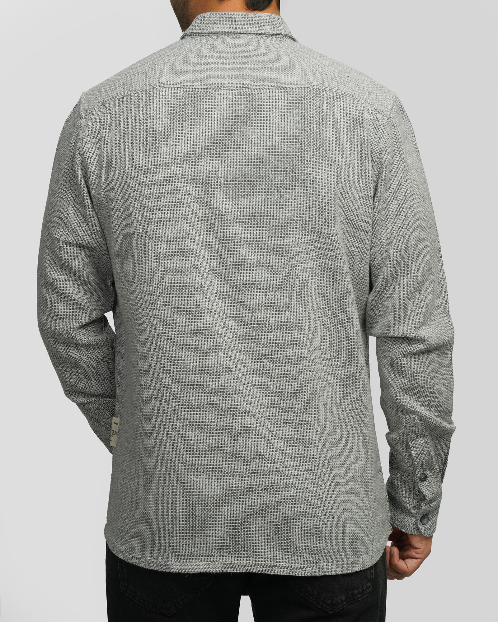 پیراهن مردانه طوسی 24452328