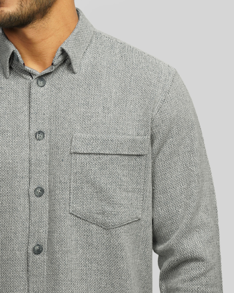 پیراهن مردانه طوسی 24452328