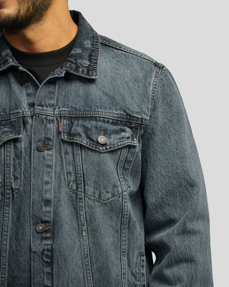 کت جین مردانه آبی تیره 24480167