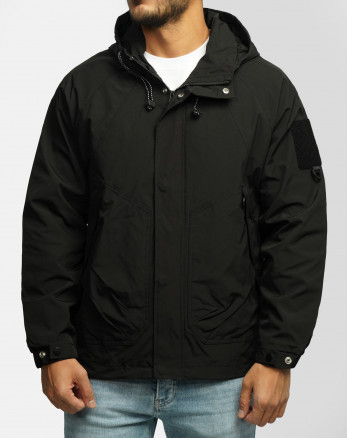 سویشرت شمعی کلاه دار مردانه مشکی 24449184