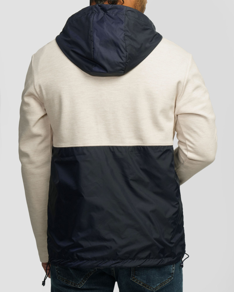 سویشرت مردانه کلاه دار کرم 84449172