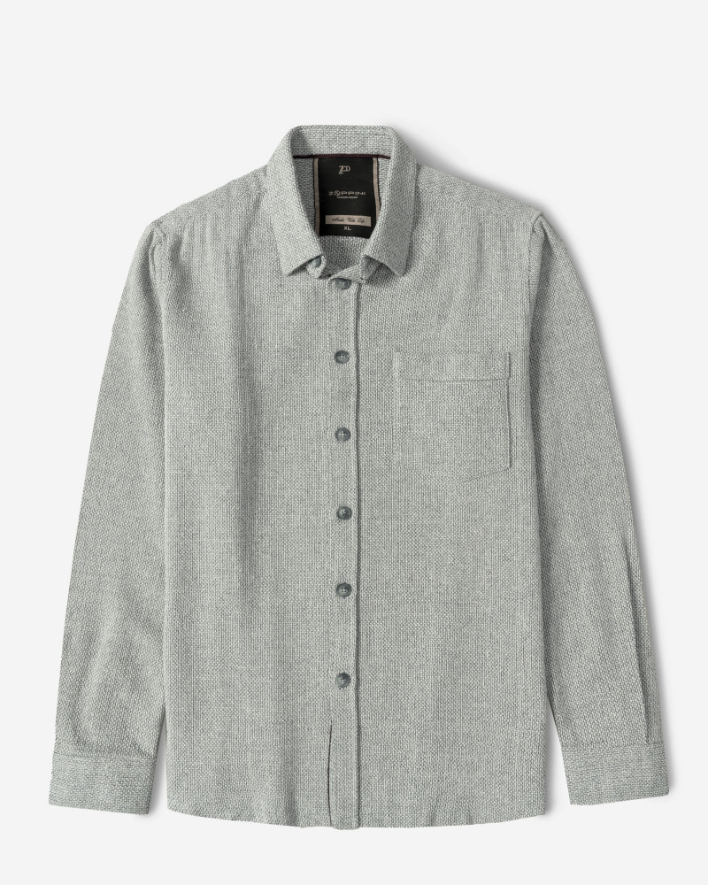 پیراهن مردانه طوسی 24452328