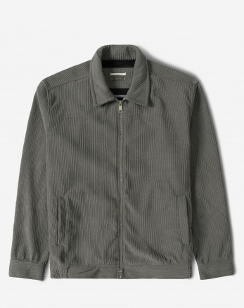 سویشرت مخمل مردانه خاکستری 24413275