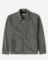 سویشرت مخمل مردانه خاکستری 24413275