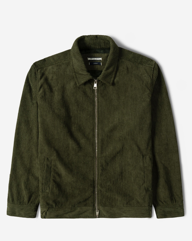 سویشرت مخمل مردانه سبز 24413275