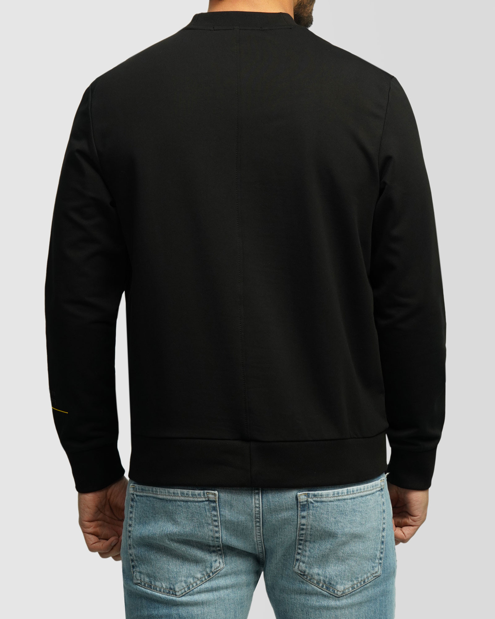 خرید و قیمت تیشرت آستین بلند یقه گرد مردانه مشکی 24428154