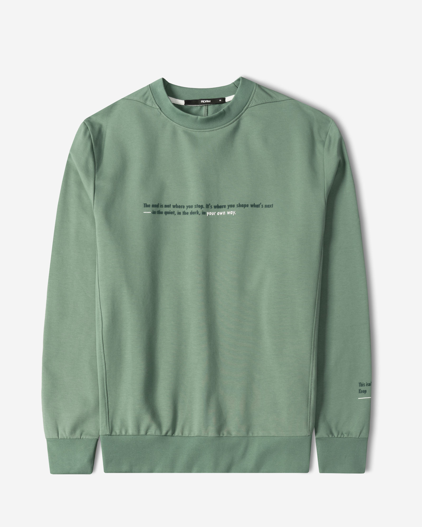 خرید و قیمت تیشرت آستین بلند یقه گرد مردانه سبز 24428154