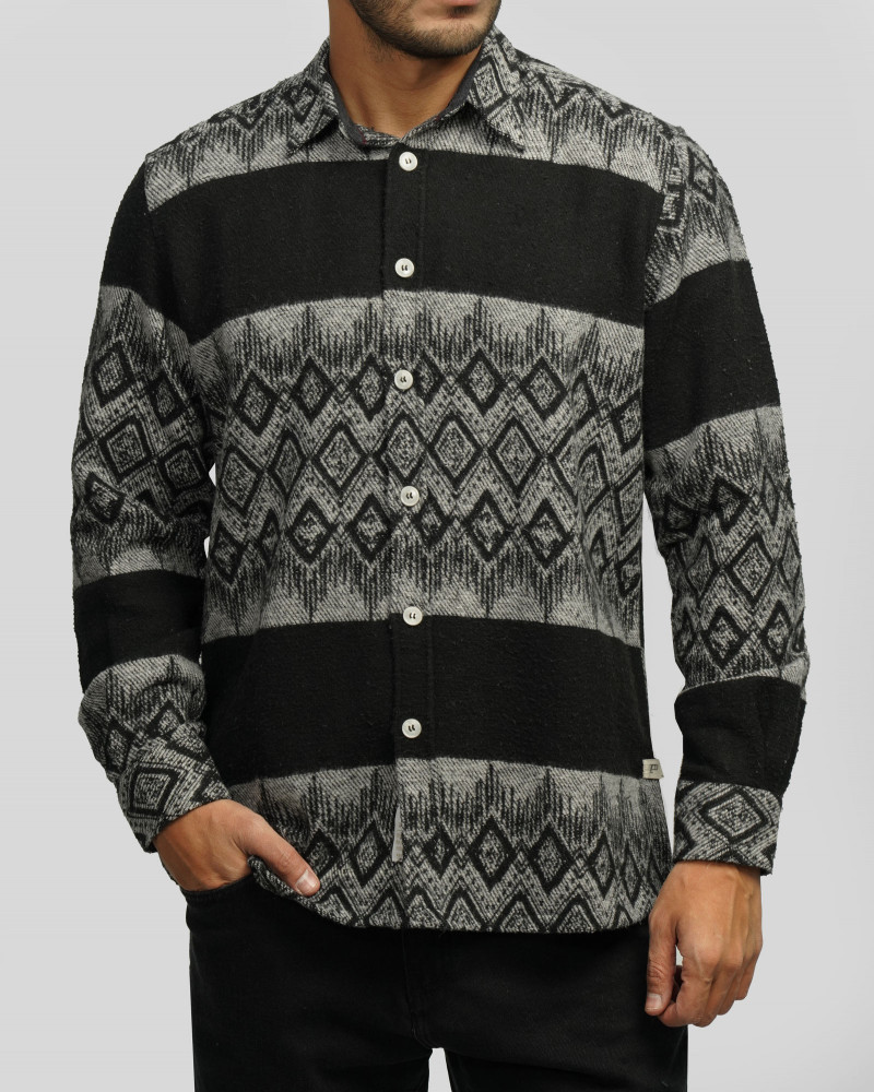 پیراهن ضخیم مردانه مشکی 24452326