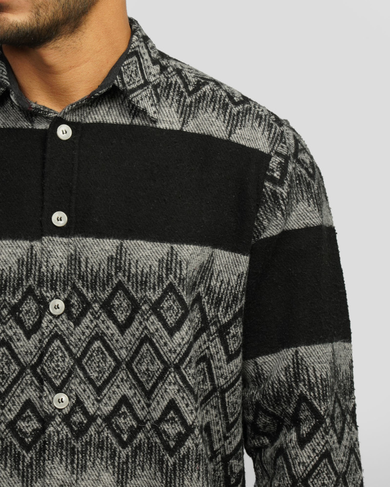 پیراهن ضخیم مردانه مشکی 24452326