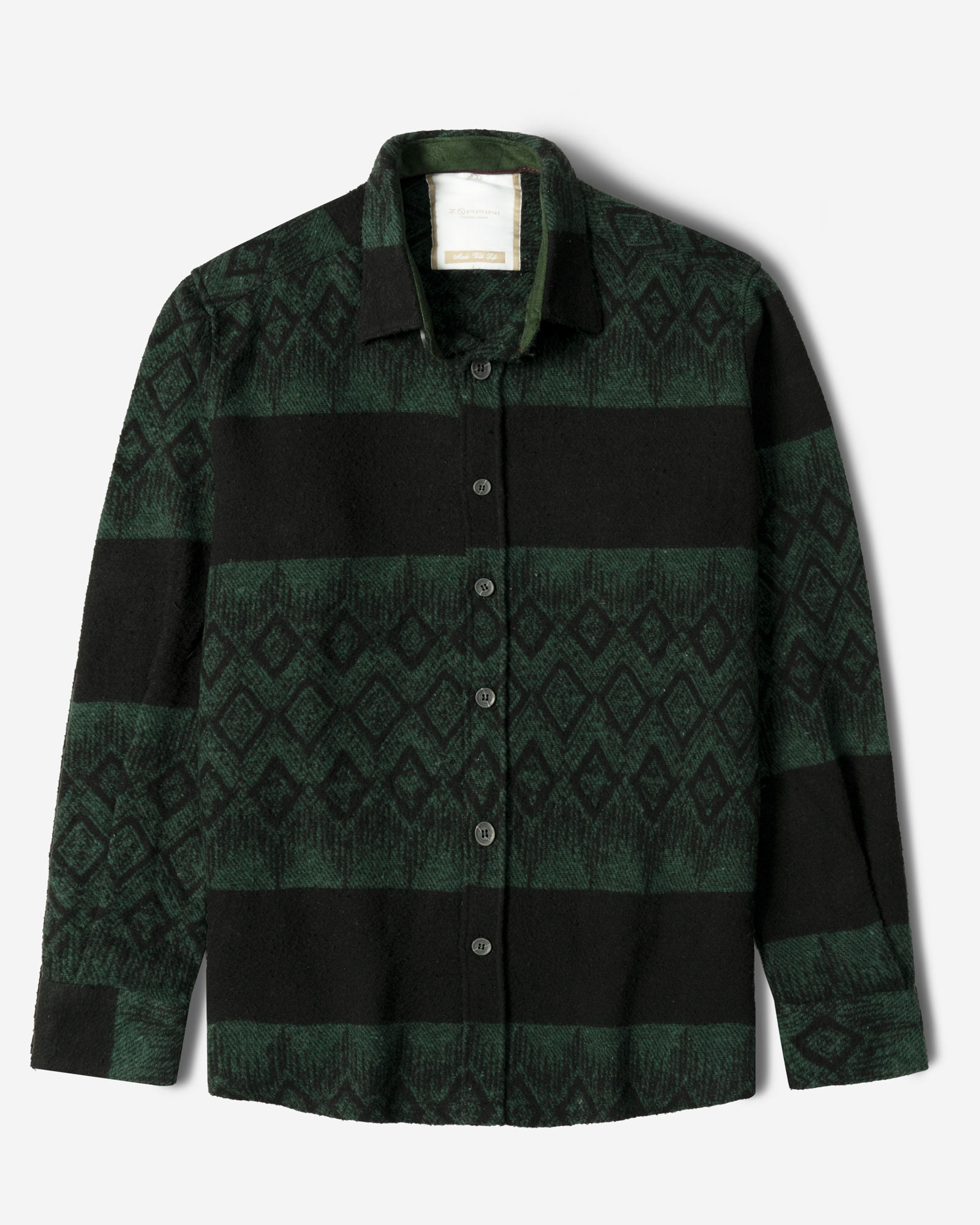 پیراهن ضخیم مردانه سبز 24452326