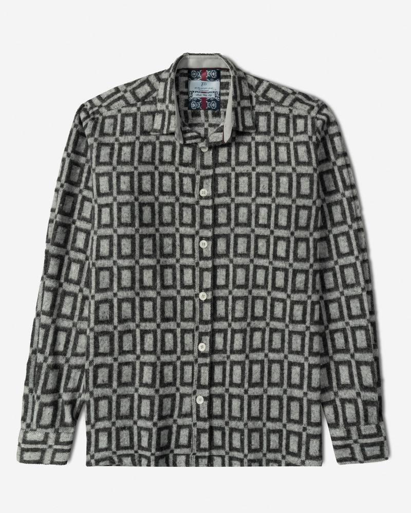 خرید و قیمت پیراهن ضخیم مردانه خاکستری 24452313