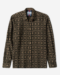 خرید و قیمت پیراهن ضخیم مردانه قهوه ای 24452313