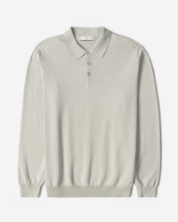 خرید و قیمت پولوشرت آستین بلند مردانه طوسی 24486131