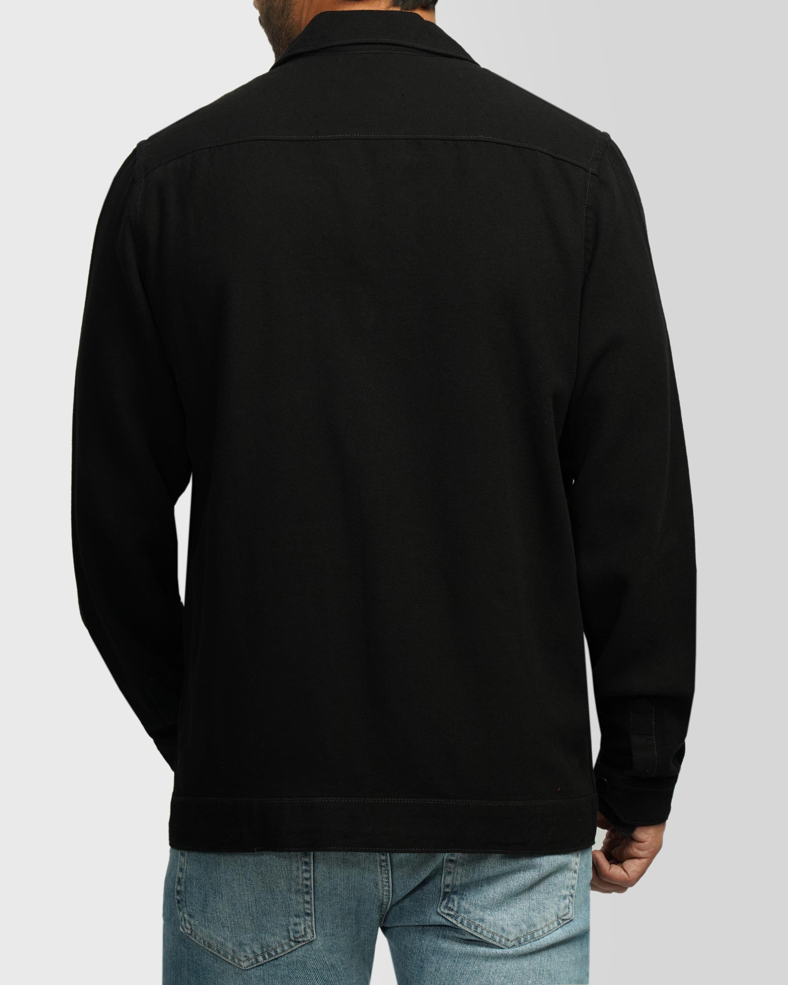 خرید و قیمت پیراهن کتان مردانه مشکی 24452314